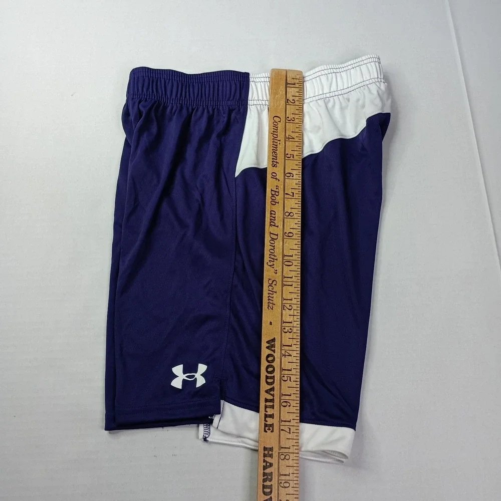 Under Armour Men's UA Maquina 3.0 Shorts Size S Small Purple White Lightweight